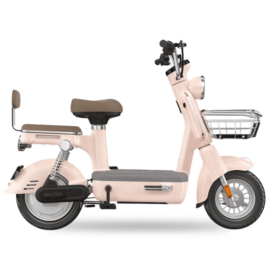 Xe đạp điện Mini Cute màu hồng, lựa chọn phổ biến dưới 8 triệu