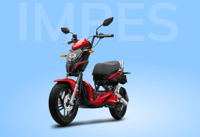 Xe đạp điện VinFast Impes màu xanh năng động