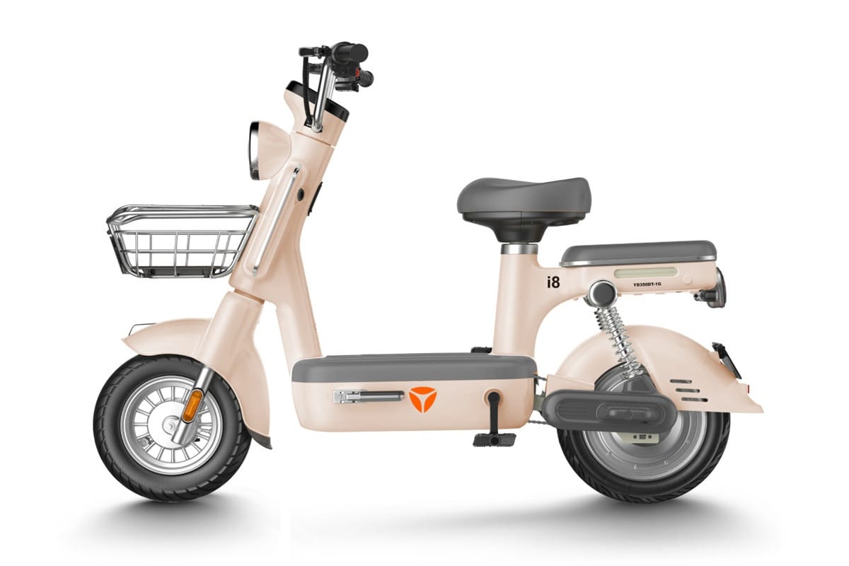 Xe đạp điện Yadea i8 thiết kế tân cổ điển, thanh lịch, phù hợp học sinh nữ
