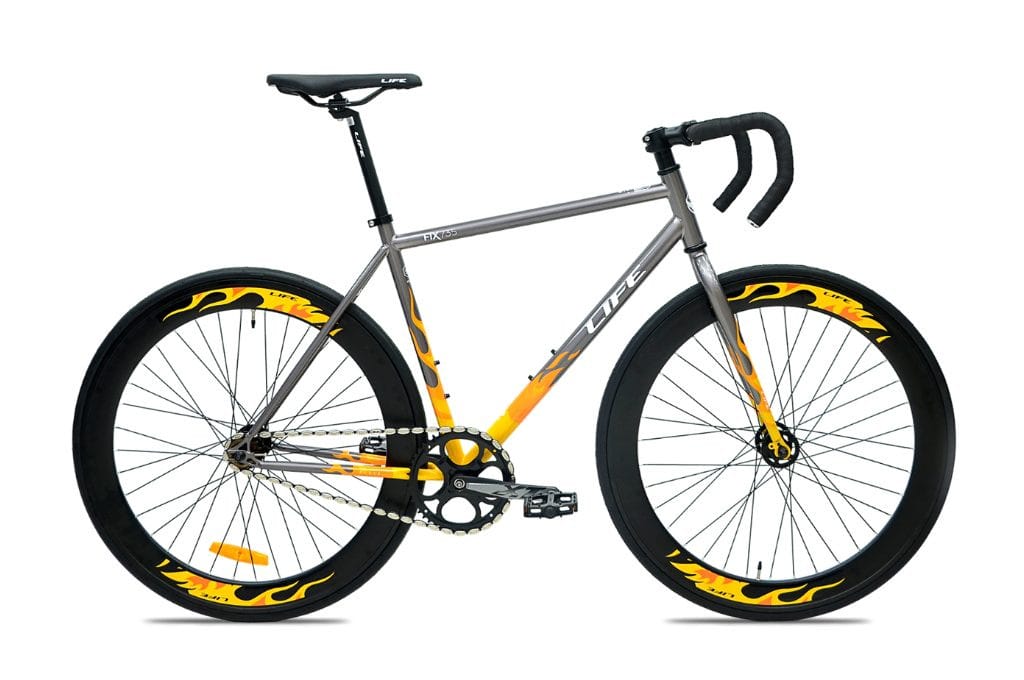 Xe đạp Fixed Gear thiết kế đơn giản