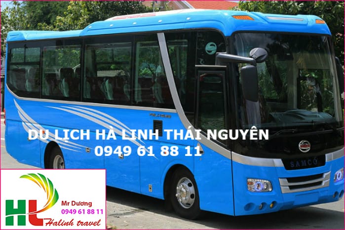 Xe du lịch 35 chỗ phục vụ tuyến Quảng Ninh Thái Nguyên