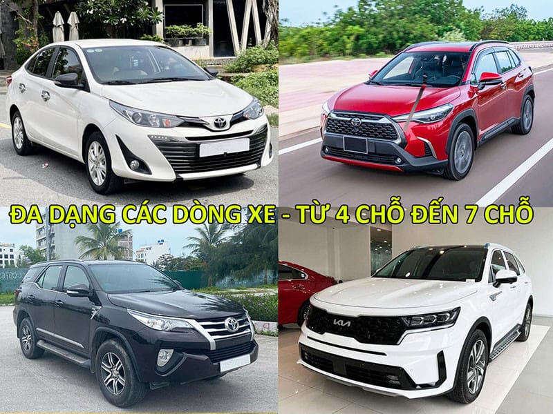 Xe ghép Hải Dương Hà Nội đa dạng các dòng xe