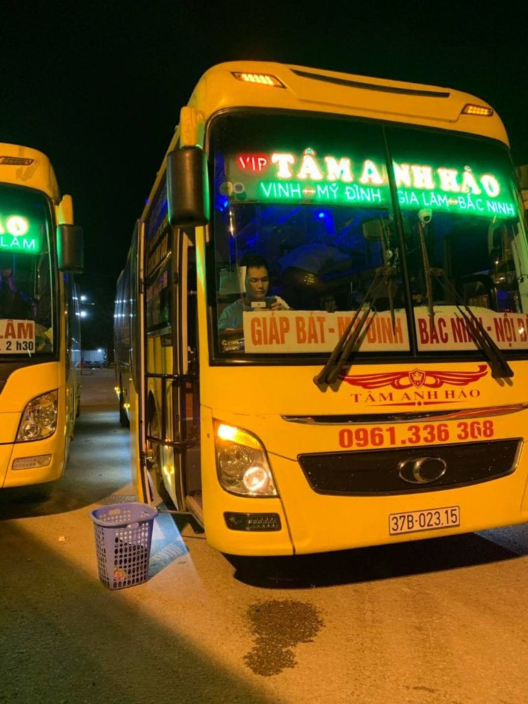 Xe Hà Nội Nghệ An Tâm Anh Hào luôn cải thiện chất lượng dịch vụ