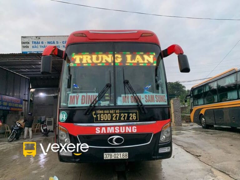 Xe Hà Nội Nghệ An Trung Lan luôn đúng giờ và an toàn