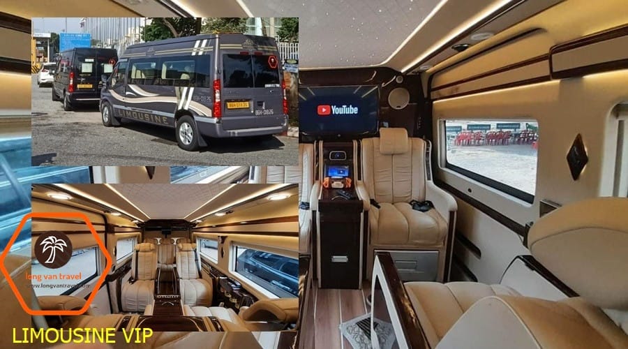 xe limousine sang trọng cho chuyến thuê xe phan thiết nha trang