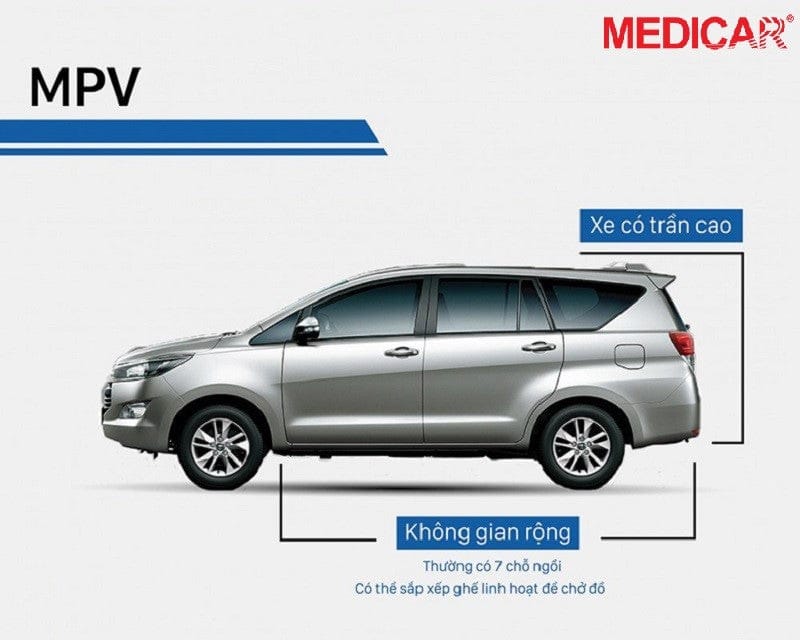 Xe MPV đa dụng, không gian nội thất rộng rãi lý tưởng cho gia đình