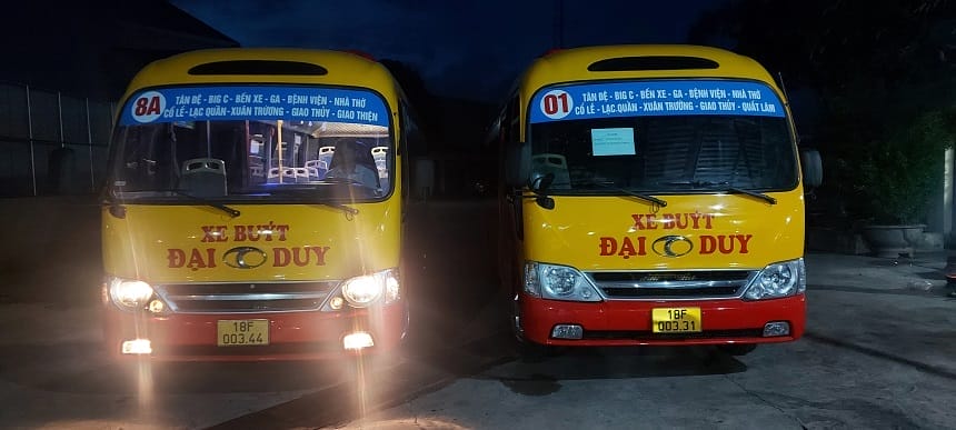 Bus Nam Định nổi bật với các tuyến miễn phí đến trung tâm thương mại