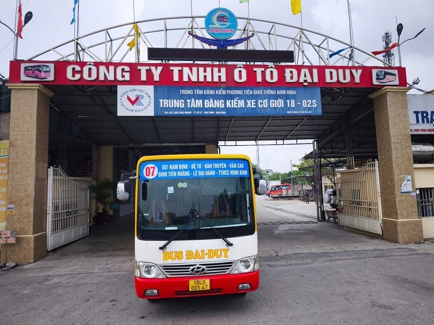Nhà xe Đại Duy nhận được sự tin tưởng của nhiều khách hàng tại Nam Định