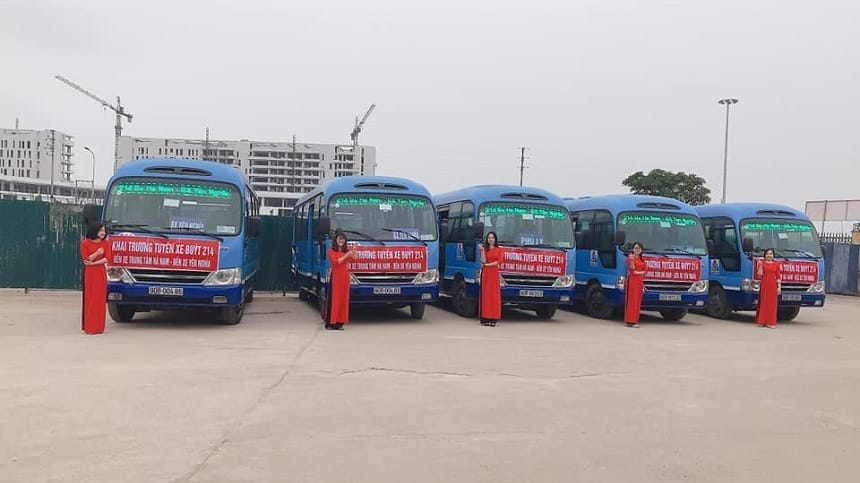 Xe bus Hà Nam Hà Nội thuận tiện khi di chuyển