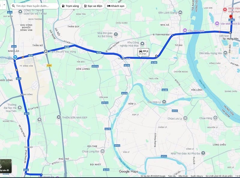 Xe buýt 08 Hà Nam – Hưng Yên mang đến giải pháp di chuyển tiết kiệm chi phí