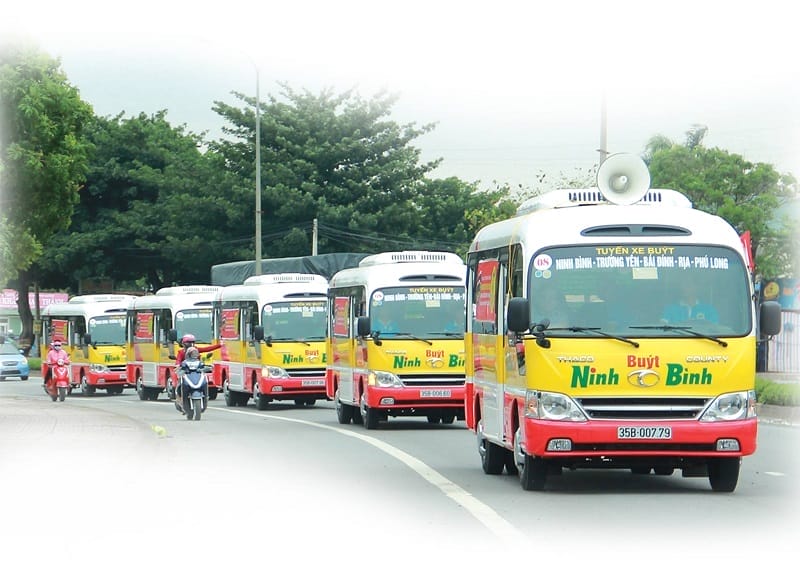Xe buýt Nho Quan là lựa chọn phù hợp cho học sinh, sinh viên và người đi làm
