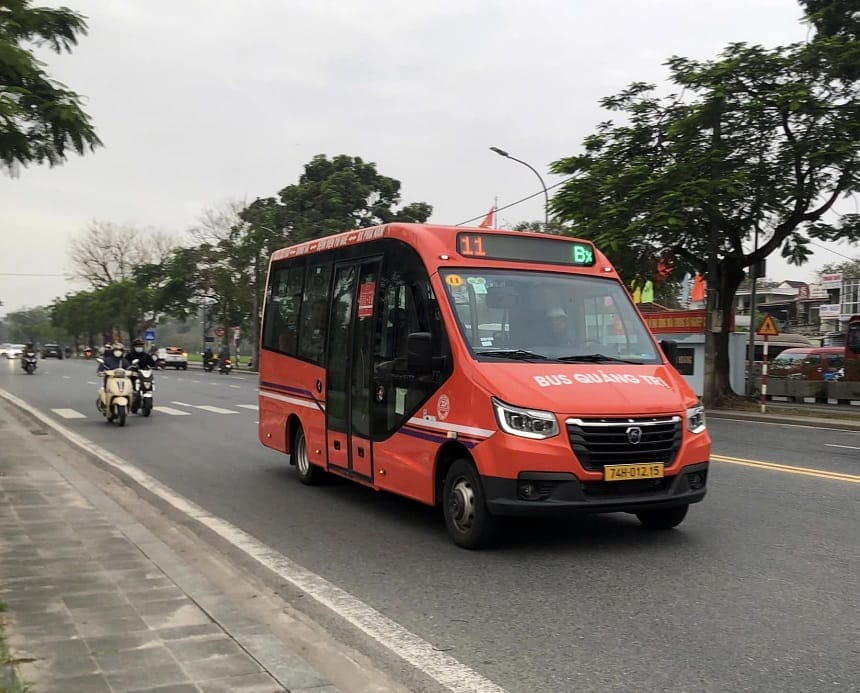 Xe buýt Quảng Trị - Huế nhanh chóng, tiện lợi