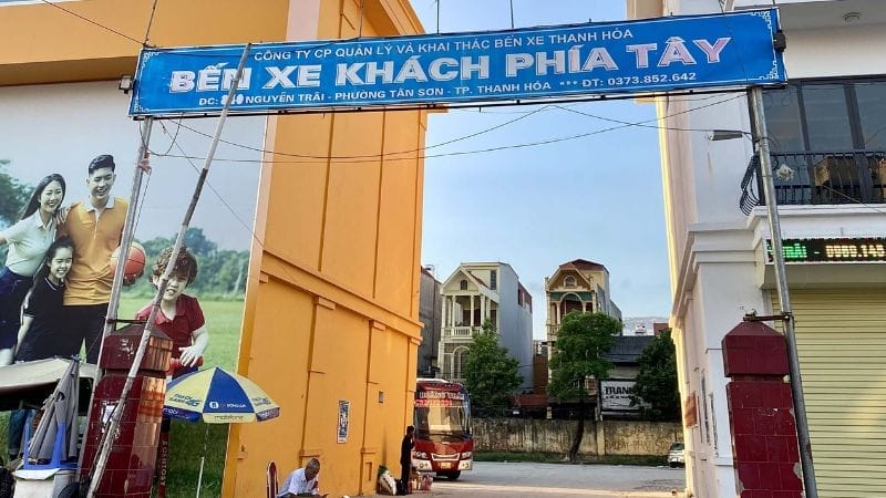 Tham khảo hệ thống nhà xe hoạt động tại bến xe phía tây Thanh Hóa