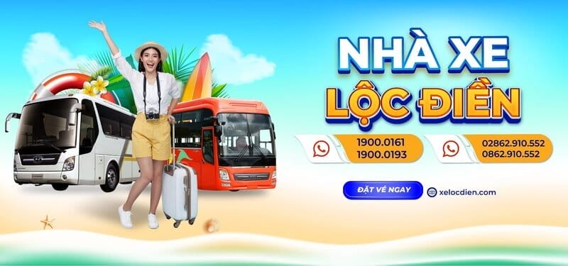 Nhà xe Lộc Điền chuyên tuyến Sài Gòn - Đồng Tháp