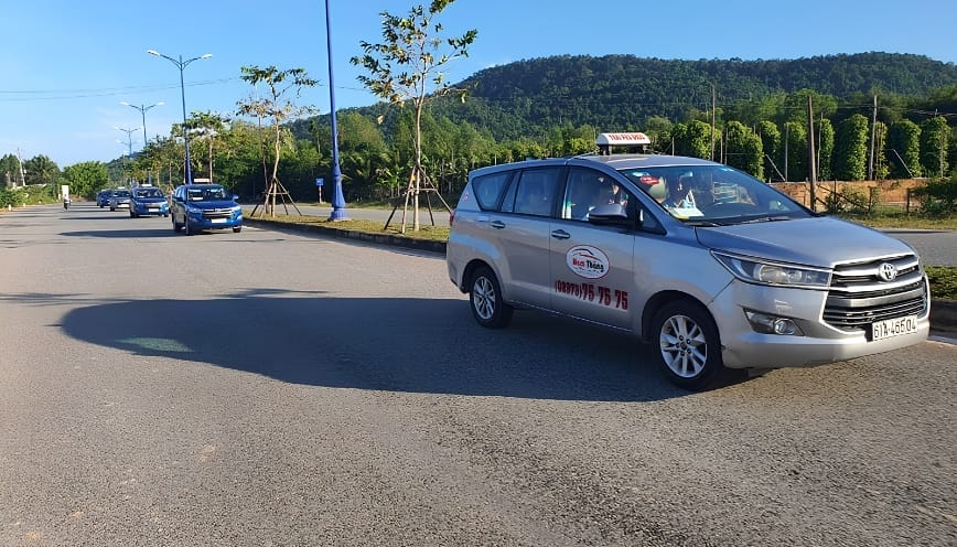 Cách đặt xe taxi Nam Thắng Phú Quốc
