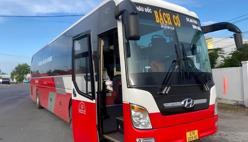 Cập nhật nhà xe Bách Cơ tuyến Sài Gòn An Giang