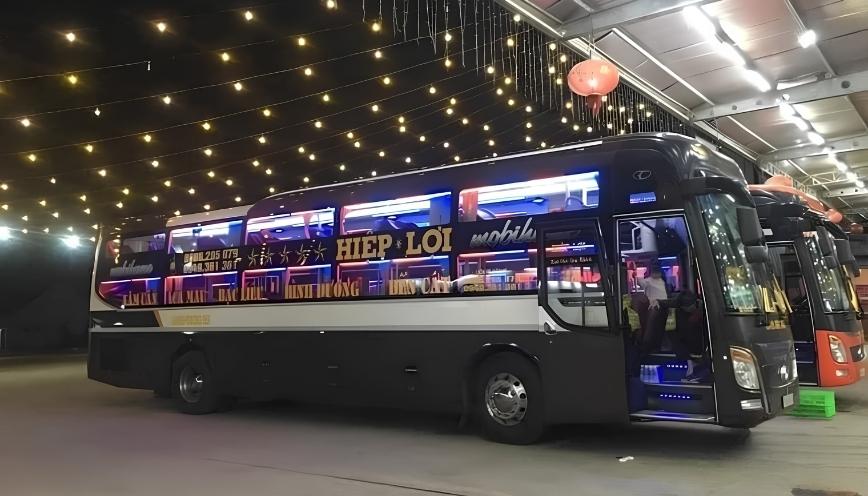 Cập nhật nhà xe Hiệp Lợi tuyến Cà Mau Bình Dương