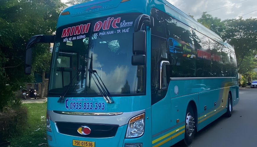Tuyến chạy của hãng Minh Đức và điểm đón trả khách