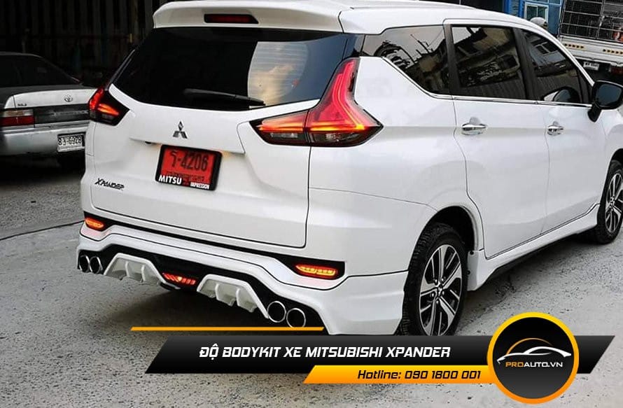 Bộ body kit xe Mitsubishi Xpander tăng vẻ thể thao và cá tính