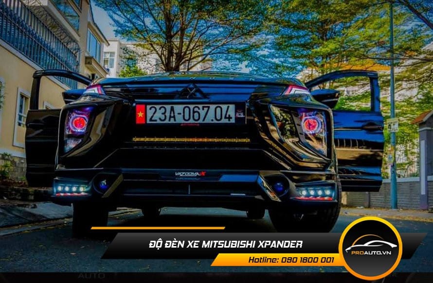 Độ đèn xe Mitsubishi Xpander cải thiện độ sáng và diện mạo