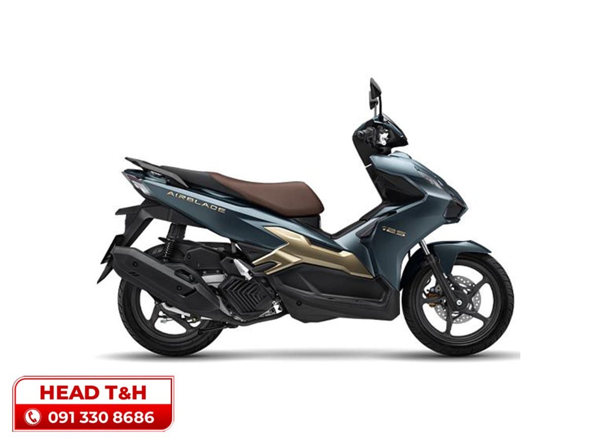 Honda Airblade 2025 bản đặc biệt màu xanh đen vàng