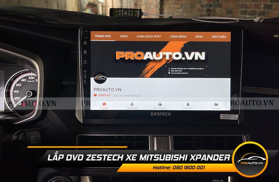 Lắp màn hình Android cho xe Mitsubishi Xpander với nhiều tính năng thông minh
