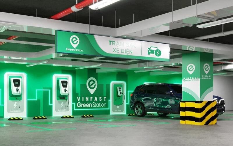 Mạng lưới trạm sạc xe máy điện VinFast trên toàn quốc