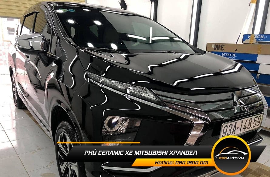 Phủ Ceramic cho xe Mitsubishi Xpander giữ lớp sơn bền đẹp