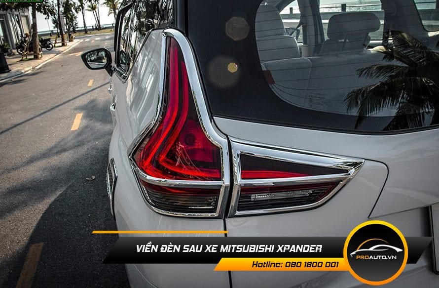 Viền đèn sau xe Mitsubishi Xpander tạo điểm nhấn độc đáo